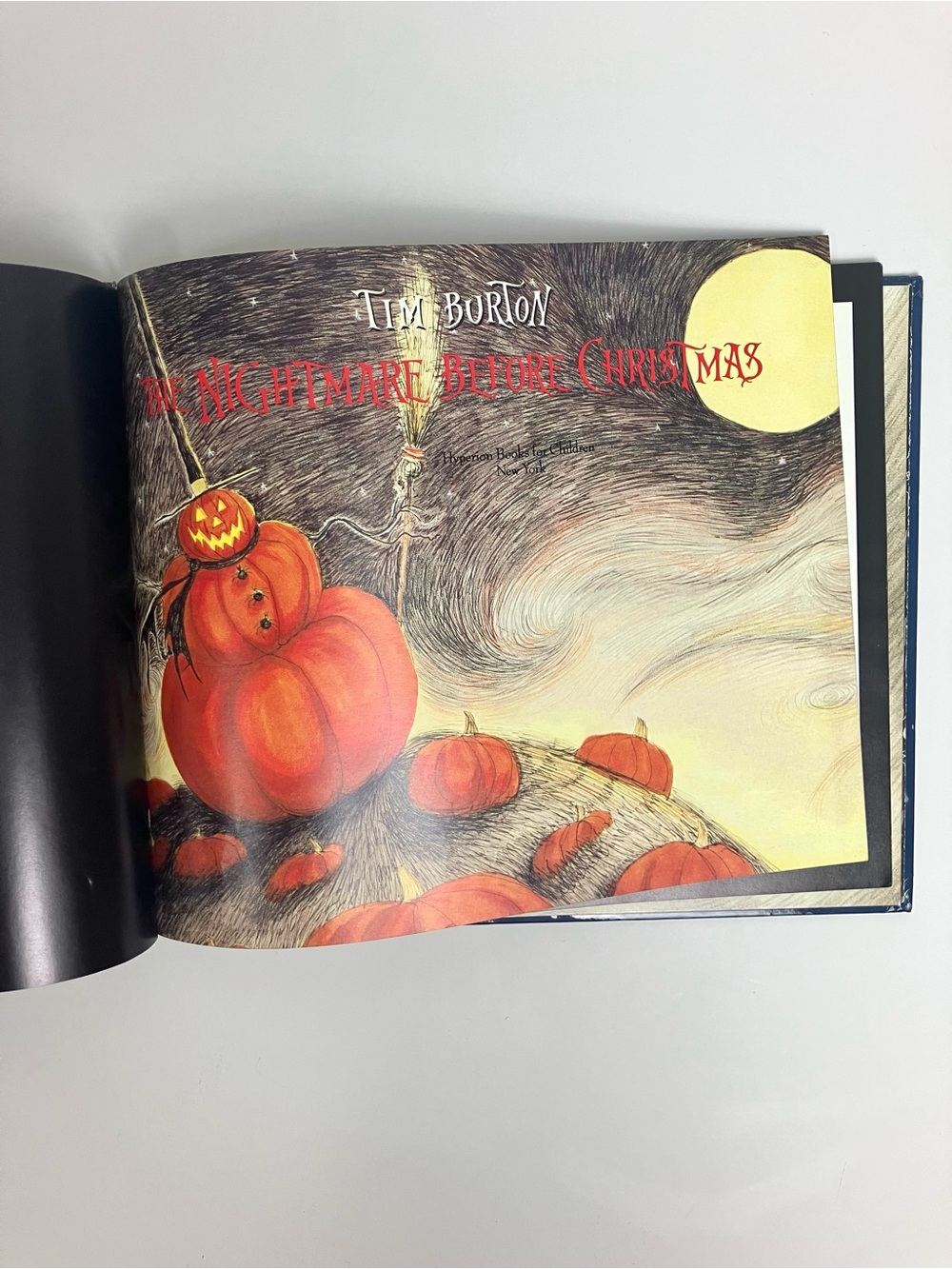 First Edition 1st Printing 1993 The Nightmare Before Christmas Vintage Book - Picture 7 of 17